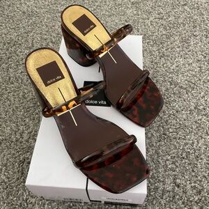 Dolce Vita Tortoise Vinyl Sandal